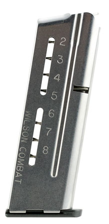 Wilson Combat 1911 Elite Tactical Stainless Steel 9mm Luger 8-Round Magazine