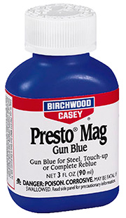 Birchwood Casey Presto Blue Gun Bluing Solution 3oz Bottle