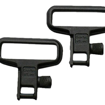 GrovTec Mil-Force Steel Swivel Set 1.25" Black Zinc Phosphate for Rifle