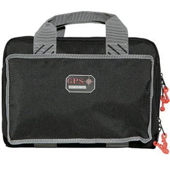GPS Bags 1310PC Quad  Black Nylon Holds 4 Handguns