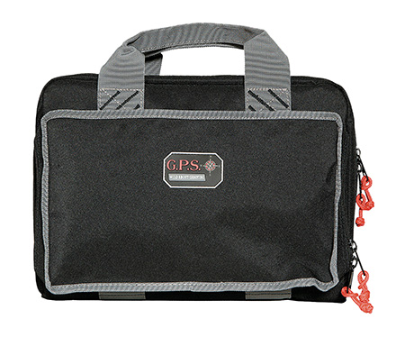 GPS Bags 1310PC Quad Black Nylon Holds 4 Handguns 3 GPS Bags 1310PC Quad Black Nylon Holds 4 Handguns