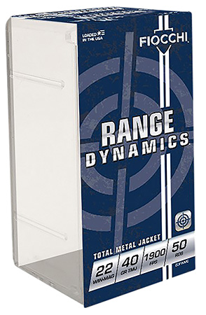 Fiocchi 22WMR Field Dynamics 40gr TMJ 50 Rounds