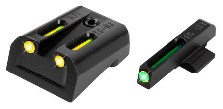 TruGlo TFO Fiber Optic Tritium Front and Rear Sights for Kimber 1911 Pistol