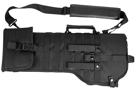 NcStar VISM AR-15 Rifle Carbine Scabbard - Adjustable Carry Handle Grommet Drainage