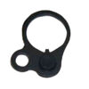 Brownells PM140B Single Point Sling Attachment Plate Black Oxide Steel Ambidextrous 2 77655