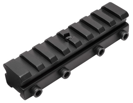 TruGlo TG8953B Picatinny Rail Mount Adapter 3/8 Inch Matte Black