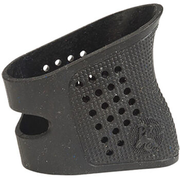 Pachmayr Tactical Grip Glove for Glock Sub-Compact - Soft Rubber Finger Grooves Black