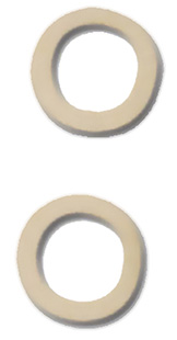 Grovtec US Inc Spacers For Optics 48-Pack White