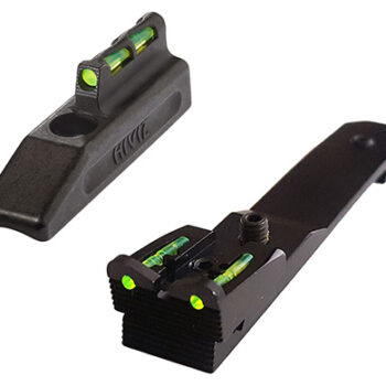 HiViz Interchangeable Front Sight Set for Henry .22 LR, Black Green Red White LitePipes