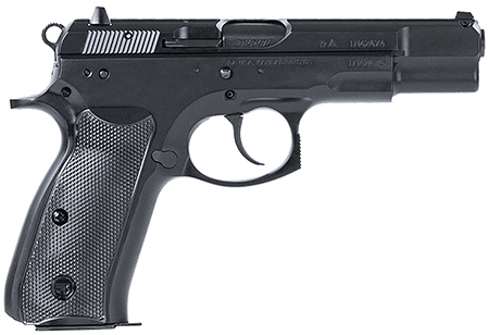 CZ-USA CZ 75 B 9mm 16+1 4.60" Black Steel Barrel & Slide Polycoat Frame Plastic Grip