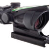 Trijicon 100209 ACOG Black Hardcoat Anodized 4x32mm Illuminated Green Crosshair .223/5.56 BDC Reticle 2 84581 1