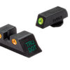 Meprolight Tru-Dot Green Tritium White Outline Front & Rear Sights for Glock 17 19 22 23 1 85077