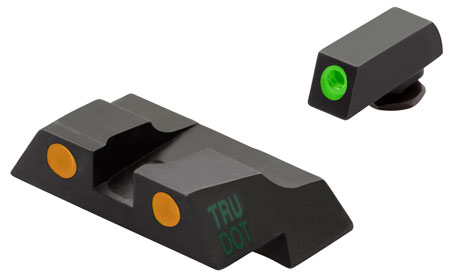 GLOCK 26/27 Meprolight Tru-Dot Night Sights - Green Front Orange Rear Tritium White Outlines 3 GLOCK 26/27 Meprolight Tru-Dot Night Sights - Green Front Orange Rear Tritium White Outlines