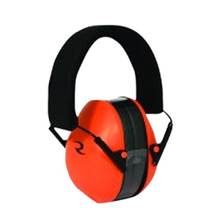 Radians LSH500CS Over the Head Ear Muffs 21 dB Noise Reduction Low Set Orange/Black