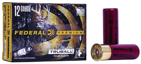 Federal Premium Vital-Shok TruBall 12 Gauge 3" 1oz Rifled Slug Shotshells