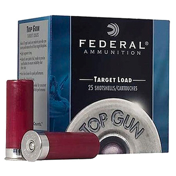 Federal Top Gun 12 Gauge 2.75" 7/8oz 8 Pellet Shotshell - 25 Rounds