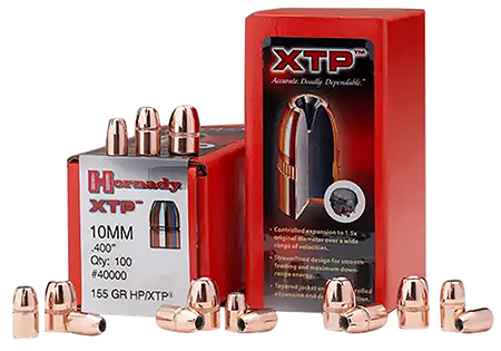 Hornady XTP 9mm Luger 115 Grain Hollow Point Pistol Bullets 100 Count