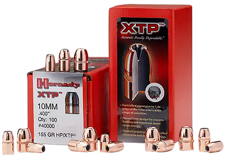Hornady XTP .357 Mag 125 Grain Hollow Point Pistol Bullets 100 Count