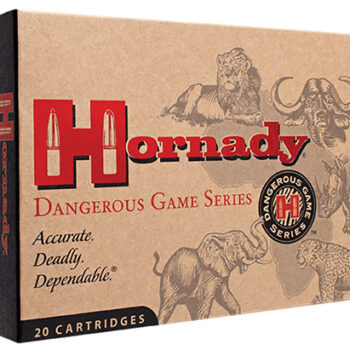 Hornady Dangerous Game .375 H&H Mag 270gr InterLock Spire Point Ammo