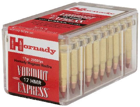 Hornady V-Max 17 HMR 17gr Rimfire 50ct Rifle Ammunition