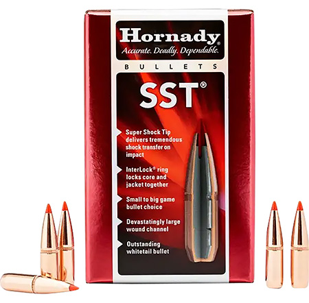 Hornady 25522 SST 25 Cal .257 117 gr Super Shock Tip 100 Per Box/ 25 Case 3 Hornady 25522 SST 25 Cal .257 117 gr Super Shock Tip 100 Per Box/ 25 Case