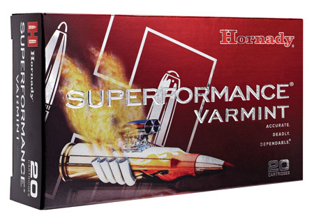 Hornady Superformance Varmint 204 Ruger 32gr V-Max Bullets 20ct Box
