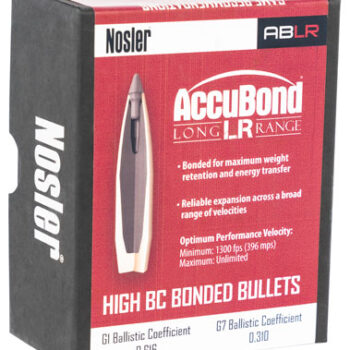 Nosler 58623 AccuBond Long Range 7mm 168gr Spitzer Point 100/Box
