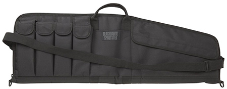Blackhawk 74SG36BK Sportster Tactical Carbine Case 36" Black 600D Polyester w/ PVC Laminate 4 Mag Pocket 2 Large Accessory Pockets