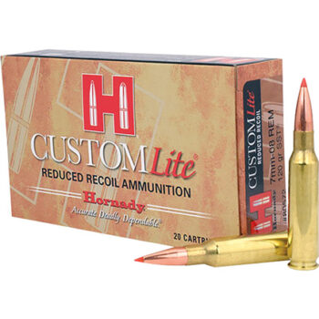 Hornady Custom Lite 7mm-08 Remington 120 Grain Super Shock Tip Rifle Bullets 20 Rounds