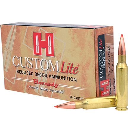 Hornady Custom Lite 7mm-08 Remington 120 Grain Super Shock Tip Rifle Bullets 20 Rounds 3 Hornady Custom Lite 7mm-08 Remington 120 Grain Super Shock Tip Rifle Bullets 20 Rounds