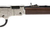 Henry Silver Eagle .22 S/L/LR Lever-Action Rifle - 20" Blued Barrel Nickel-Plated Receiver American Walnut Stock 1 90662