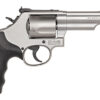 Smith & Wesson Model 69 .44 Rem Mag/.44 S&W Special 4.25" 2-Piece Stainless Steel Barrel, 5-Round Cylinder, Matte Stainless Steel L-Frame, Full Stop Strap & Barrel Serration, Internal Lock 1 90976