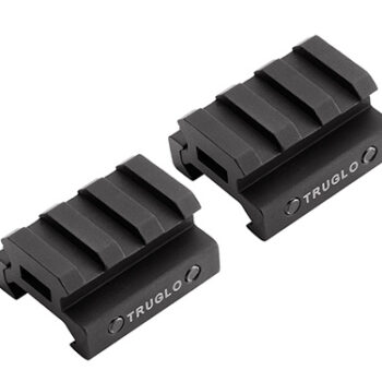 TruGlo TG8972B Picatinny Riser Mount for Rifle Scopes - Matte Black