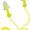 PELTOR 97317 Tri-Flange Reusable Earplugs 26 dB NRR Polymer Yellow with Cord Adult 3 Pair 2 92277