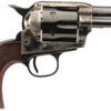 Taylors & Company Runnin Iron Deluxe .45 Colt, 6-Round, 3.50" Blued Barrel & Cylinder, Color Case Hardened Frame, Checkered Walnut Grip (Taylor Tuned) 2 92498