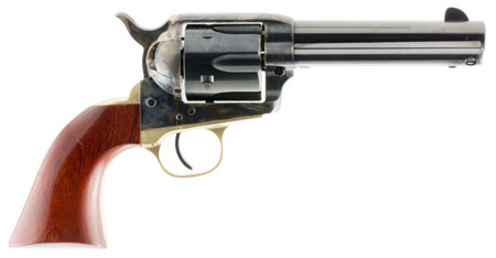 Taylors & Company Ranch Hand .357 Mag Revolver 4.75" Barrel 6rd Blued Cylinder Steel Frame Walnut Grip