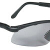 Radians Revelation Anti-Fog Safety Glasses Adult Smoke Gray Lens Black Frame 1 93324