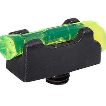 HiViz SK2011 Spark III Front Sight for Firearms - Black with Green/Red/White Fiber Optic Universal Fit