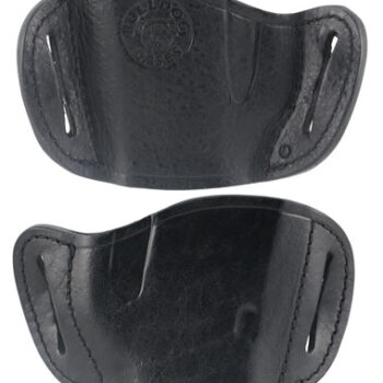 Bulldog Molded Outside the Waistband Leather Belt Holster for Glock Ruger P85 S&W M&P 40 - Right Hand
