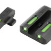 TruGlo TFX Pro TG13XD1A Front and Rear Sights Kit for Glock - Tritium and Fiber Optic Black/Green 2 95516