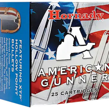 Hornady American Gunner 9mm Luger 115 Grain XTP Hollow Point Handgun Ammunition 25 Rounds