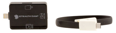 Stealth Cam SD Card Reader for iOS - View Photos/Videos from Trail Camera