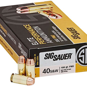 SIG SAUER P320 .40 S&W 180gr FMJ Ammunition - 50 Rounds
