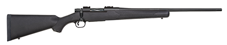 Mossberg Patriot Synthetic 7mm-08 Rem 5+1 22" Fluted Barrel Matte Blued Synthetic Stock Adjustable LBA Trigger