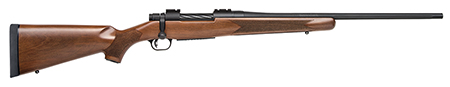 Mossberg Patriot 30-06 Springfield Bolt-Action Rifle - Walnut Stock 22" Fluted Barrel Spiral-Fluted Bolt 5+1 Capacity Adjustable Trigger