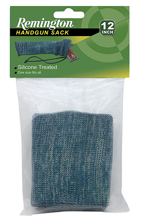 Remington 12" Green Silicone Treated Polyester Handgun Gun Sack