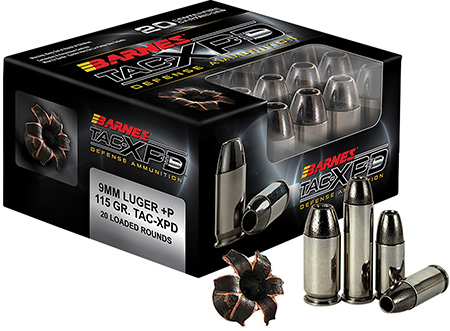 Barnes TAC-XPD 357 Mag 125gr Handgun Defense Ammunition 20 Rounds Per Box