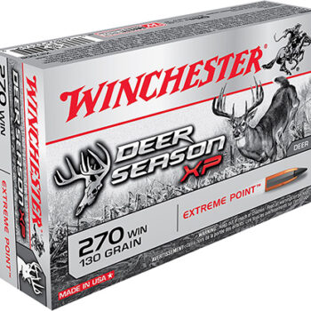 Winchester Ammo 270 Win 130gr Deer Season XP Extreme Point Rifle Ammunition 20rds Box/10 Case