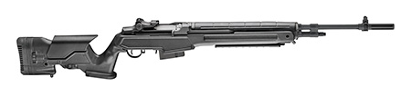 Springfield Armory M1A Loaded Precision .308 Win, 22" National Match Carbon Steel Barrel, Black Parkerized Receiver, Black Archangel Precision Stock with Adjustable Length of Pull and Comb, Right Hand, 10+1 Capacity