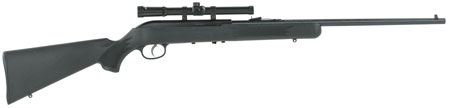 Savage Arms 64 FLXP .22 LR 10+1 Capacity 21" Barrel Matte Blued Finish Matte Black Synthetic Stock Left Hand Includes 4x15mm Scope